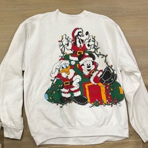 Vintage Disney Christmas crewneck men’s extra large